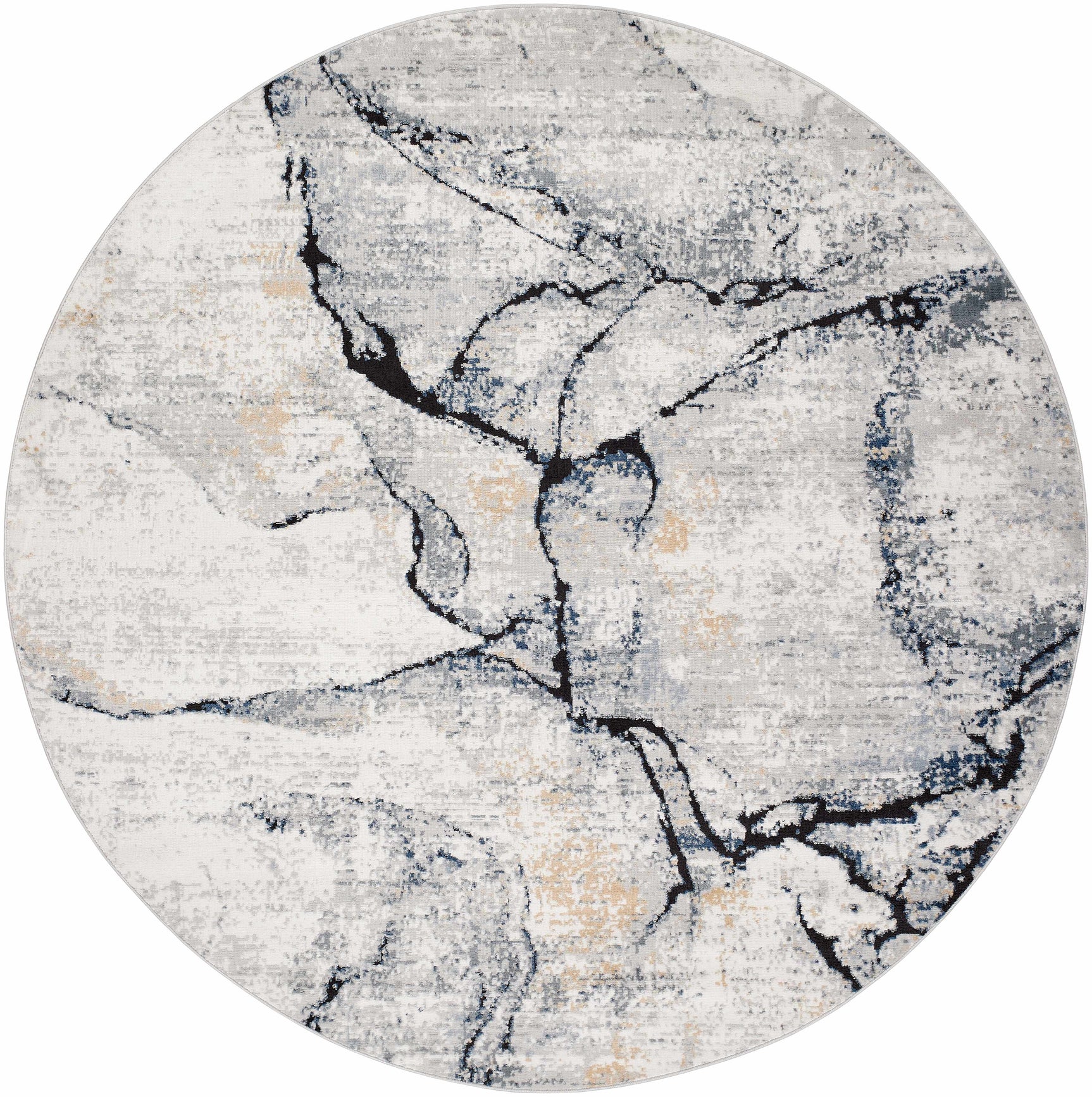 Fremantle Gray Marble Rug - Ornate Home