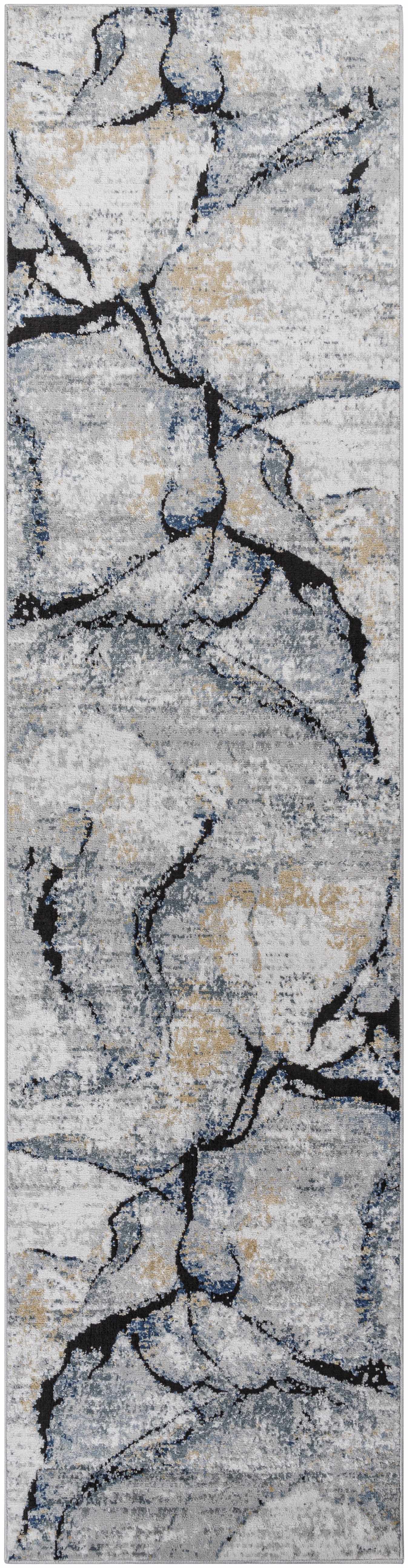 Fremantle Gray Marble Rug - Ornate Home