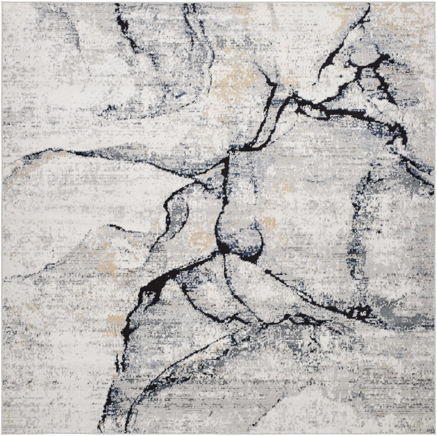 Fremantle Gray Marble Rug - Ornate Home