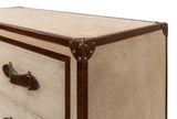 French Art Deco Beige Commode - Ornate Home