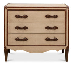 French Art Deco Beige Commode - Ornate Home