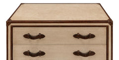 French Art Deco Beige Commode - Ornate Home