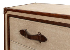 French Art Deco Beige Commode - Ornate Home