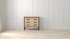 French Art Deco Beige Commode - Ornate Home