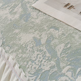 French Chic Style Ruffle Rose Cover Throw for Sofas, Decorative Sectional Covers - Ornate Home