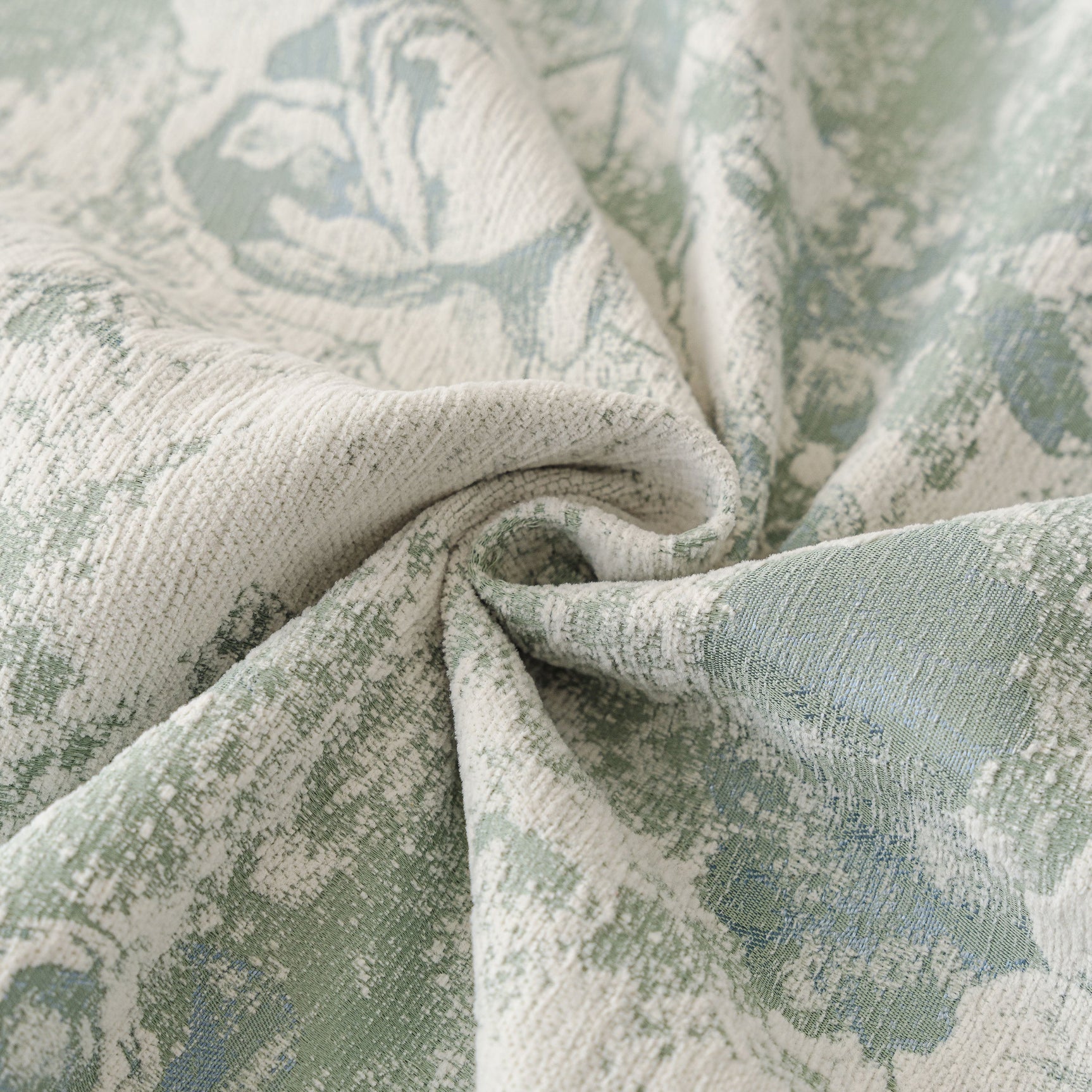French Chic Style Ruffle Rose Cover Throw for Sofas, Decorative Sectional Covers - Ornate Home