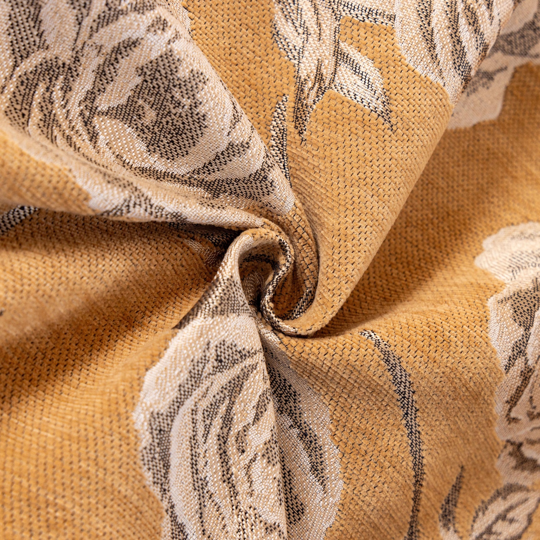 French Country Floral Sofa Cover with Ruffled Skirt, Farmhouse Decor for Living Room - Ornate Home