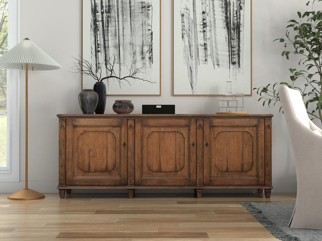 French Country Tan Sideboard - Ornate Home
