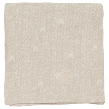 French Herringbone Natural Duvet Collection - Ornate Home