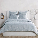 French Herringbone Storm Comforter Collection - Ornate Home