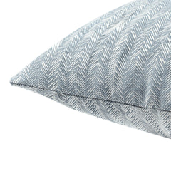 French Herringbone Storm Comforter Collection - Ornate Home