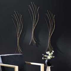 Frequencies Silver Metal Wall Decor - Ornate Home
