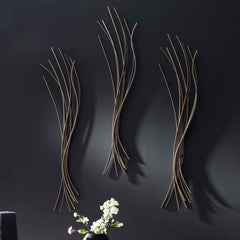 Frequencies Silver Metal Wall Decor - Ornate Home