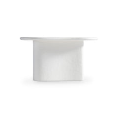 Fresco Chalky White Outdoor Accent Table - Ornate Home