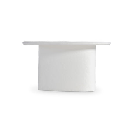 Fresco Chalky White Outdoor Accent Table - Ornate Home