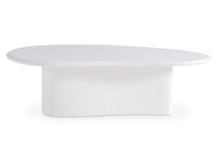Fresco Chalky White Outdoor Cocktail Table - Ornate Home