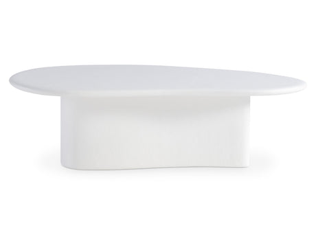 Fresco Chalky White Outdoor Cocktail Table - Ornate Home