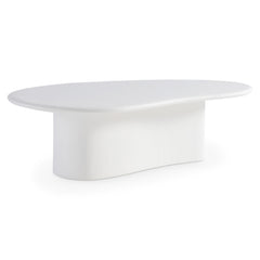 Fresco Chalky White Outdoor Cocktail Table - Ornate Home