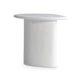 Fresco Chalky White Outdoor Side Table - Ornate Home