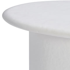 Fresco Chalky White Outdoor Side Table - Ornate Home