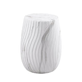 Fresco White Side Table - Ornate Home