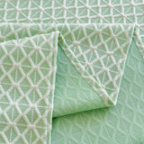 Fresh Geometric Sofa Throw Cover, Modern Textured Breathable Couch Protector Blanket - Ornate Home