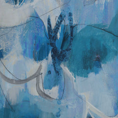 Fresh Start Blue Abstract Prints (Set of 6) - Ornate Home