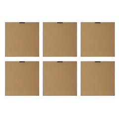 Fresh Start Red Abstract Prints (Set of 6) - Ornate Home