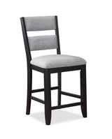 Frey Gray/Black Counter Height Dining Set - Ornate Home