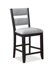 Frey Gray/Black Counter Height Dining Set - Ornate Home