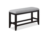 Frey Gray/Black Counter Height Dining Set - Ornate Home
