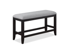 Frey Gray/Black Counter Height Dining Set - Ornate Home