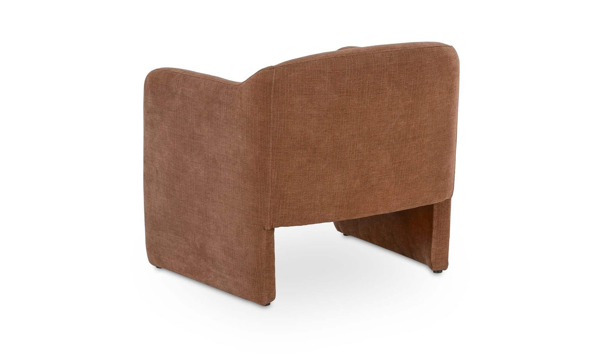 Freya Light Brown Accent Chair - Ornate Home