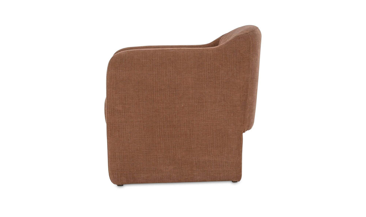 Freya Light Brown Accent Chair - Ornate Home