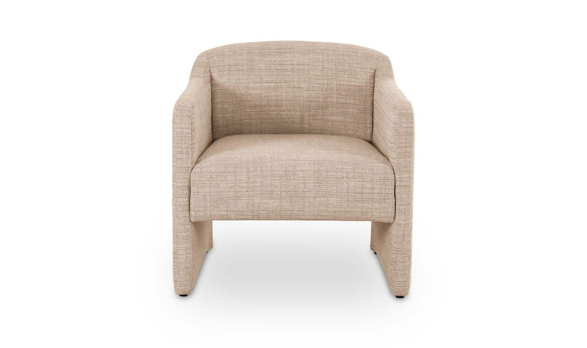 Freya Toffee Accent Chair - Ornate Home