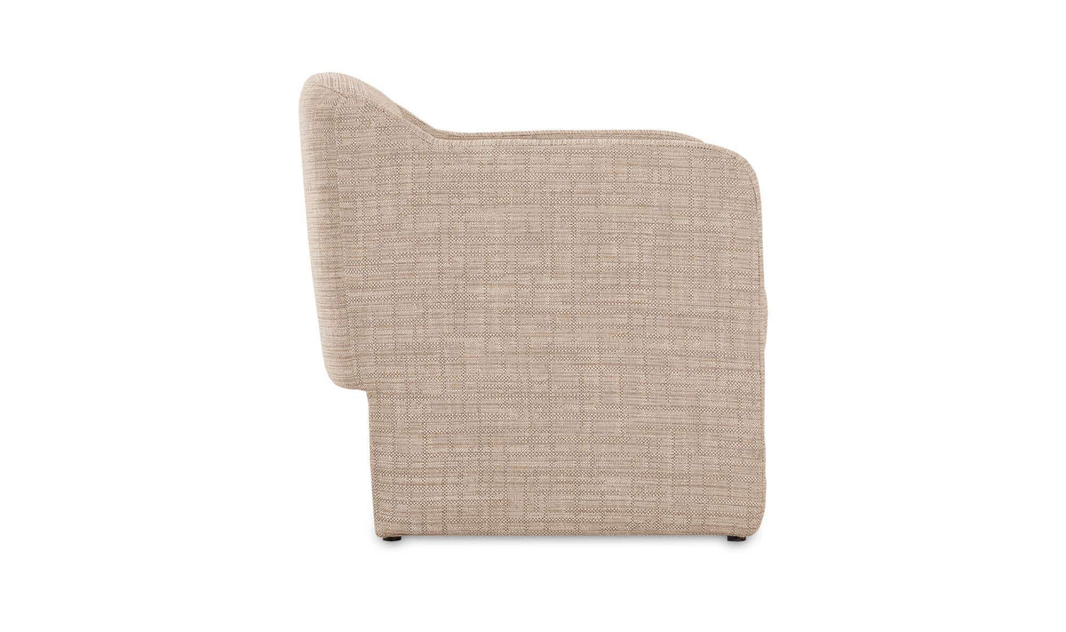 Freya Toffee Accent Chair - Ornate Home