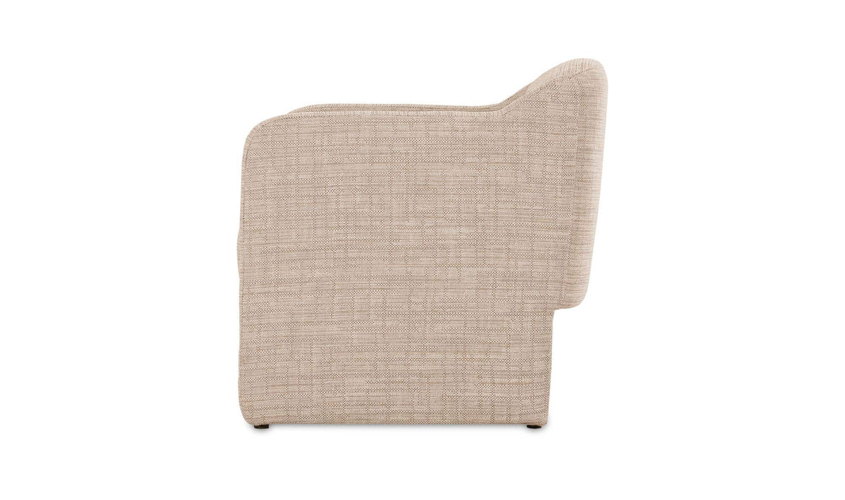 Freya Toffee Accent Chair - Ornate Home