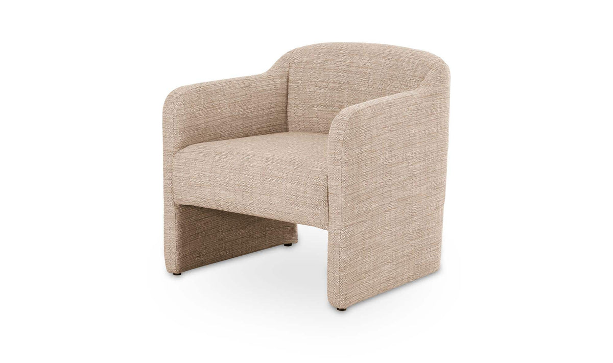 Freya Toffee Accent Chair - Ornate Home
