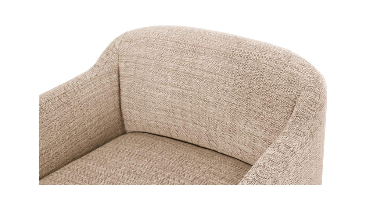 Freya Toffee Accent Chair - Ornate Home