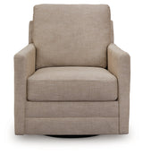 Freybourne Next-Gen Nuvella Twill Swivel Accent Chair (Online Special Price) - Ornate Home