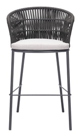 Freycinet Black Barstool (Set of 2) - Ornate Home
