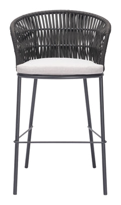 Freycinet Black Barstool (Set of 2) - Ornate Home