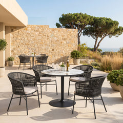 Freycinet Black Dining Chair (Set of 2) - Ornate Home