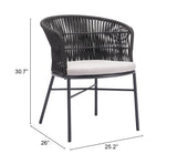 Freycinet Black Dining Chair (Set of 2) - Ornate Home