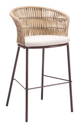 Freycinet Natural Barstool (Set of 2) - Ornate Home