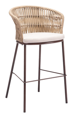 Freycinet Natural Barstool (Set of 2) - Ornate Home