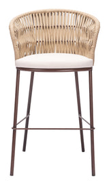 Freycinet Natural Barstool (Set of 2) - Ornate Home