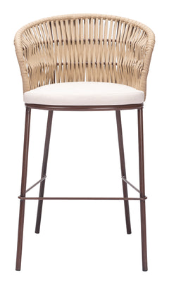 Freycinet Natural Barstool (Set of 2) - Ornate Home
