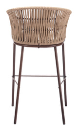 Freycinet Natural Barstool (Set of 2) - Ornate Home