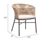 Freycinet Natural Dining Chair (Set of 2) - Ornate Home